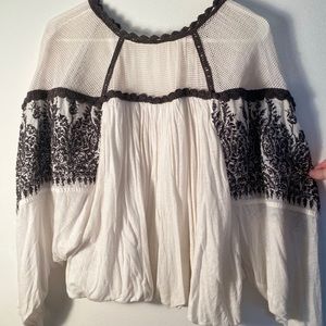 Free People Long Sleeve Blouse